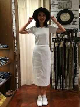 Hana Chuさん（レディース・168cm）の春コーディネート