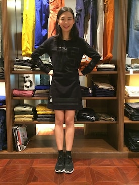 Hana Chuさん（レディース・168cm）の夏コーディネート