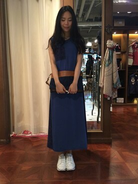 Hana Chuさん(レディース・168cm)の夏コーディネート
