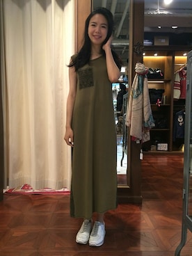 Hana Chuさん(レディース・168cm)の夏コーディネート