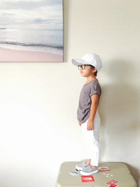 かず。さん(キッズ・100cm)の夏コーディネート