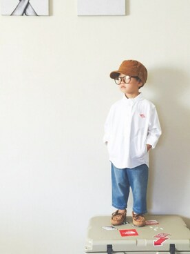 かず。さん（キッズ・100cm）の秋コーディネート