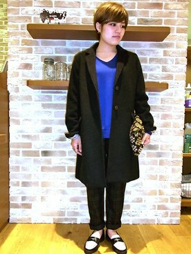 山崎さんのコーディネート