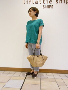 山崎さんのコーディネート