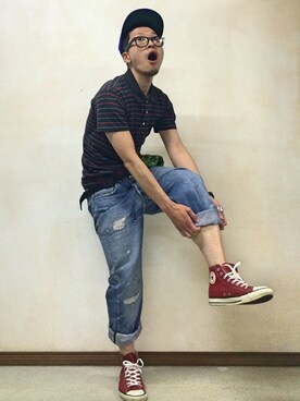 サトルさん（メンズ・176cm）の春コーディネート