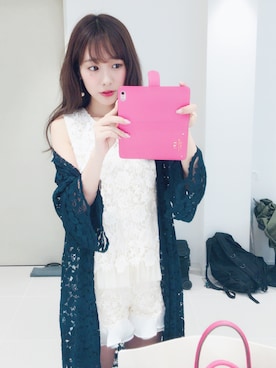 前田希美さん(レディース・158cm)の春コーディネート