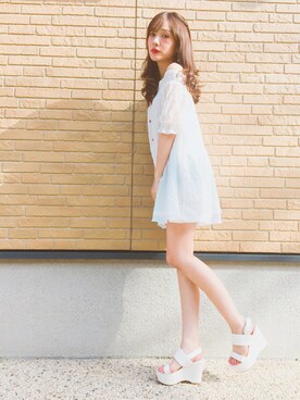 前田希美さん（レディース・158cm）の秋コーディネート