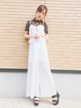 前田希美さん（レディース・158cm）の秋コーディネート