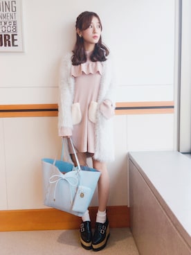 前田希美さん（レディース・158cm）の秋コーディネート