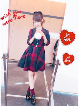 前田希美さん(レディース・158cm)の冬コーディネート