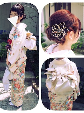 「おめかしコーデ」｜necoさん（レディース・157cm）の春コーディネート