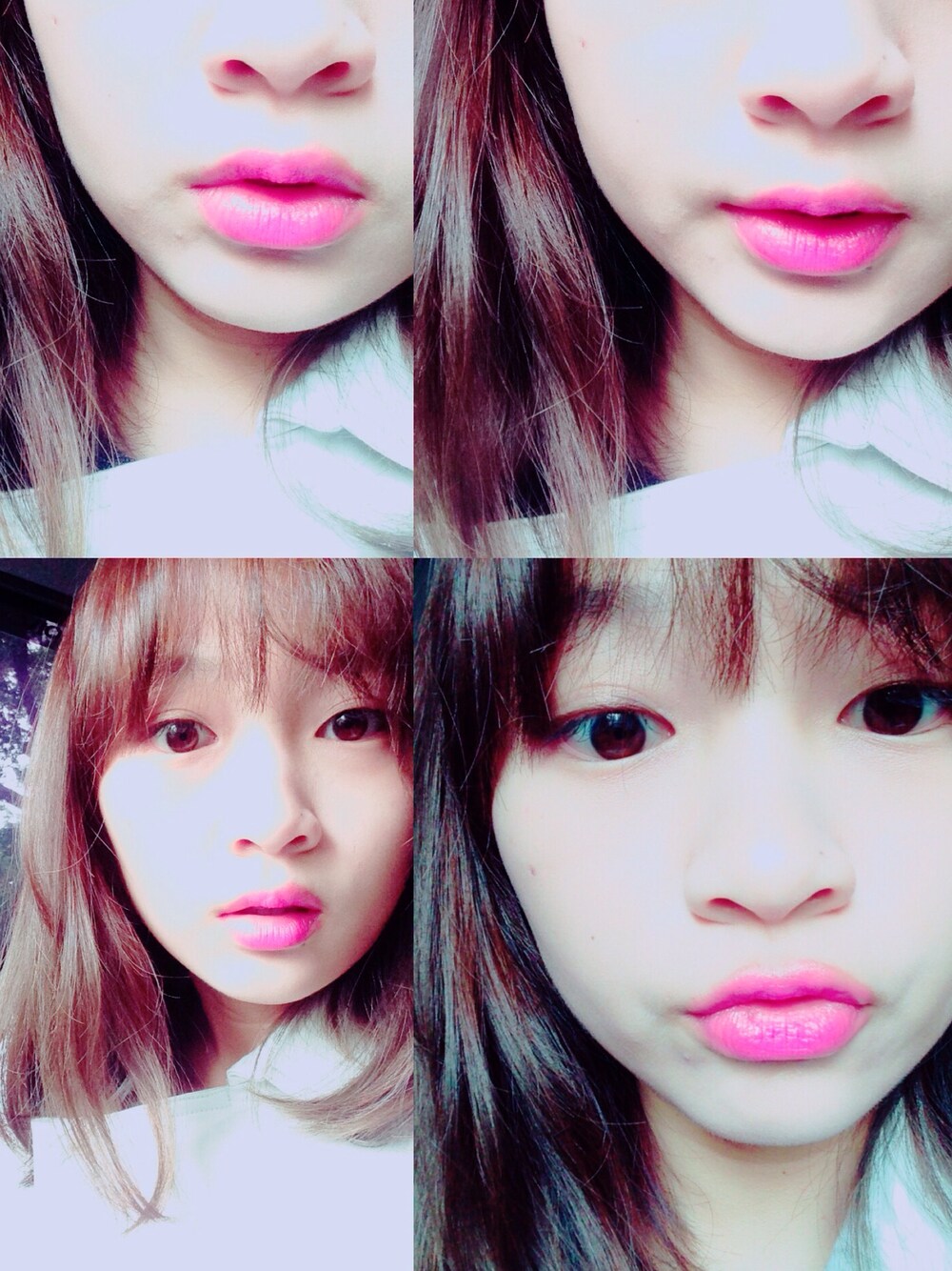 「mac、candy yum yum」｜「M・A・Cのアイテム（口紅/リップティント/グロス、ピンク系）」を使った、林玉鳳さん（レディース・156cm）の春コーディネートの1枚目の写真
