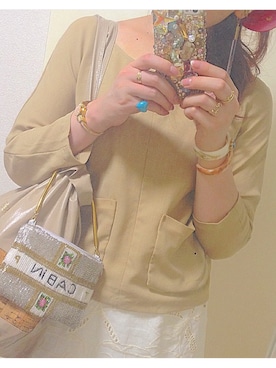 Momokoさん（レディース・156cm）の夏コーディネート