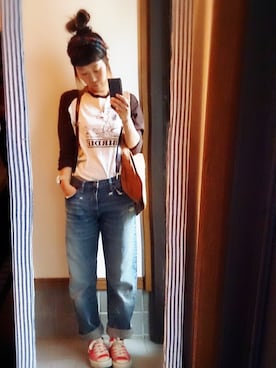 「ショルダーBAG」｜mayumeさん（レディース・155cm）の春コーディネート