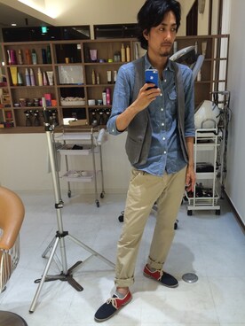 コウノテツロウさんのコーディネート