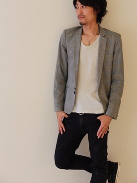 コウノテツロウさんのコーディネート