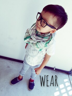 yuraさん（キッズ・90cm）の秋コーディネート