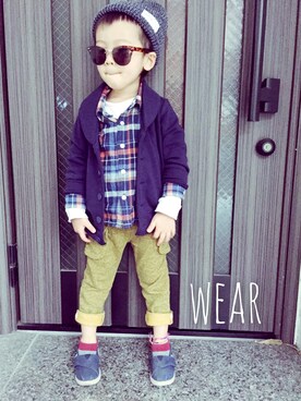 yuraさん（キッズ・90cm）の冬コーディネート