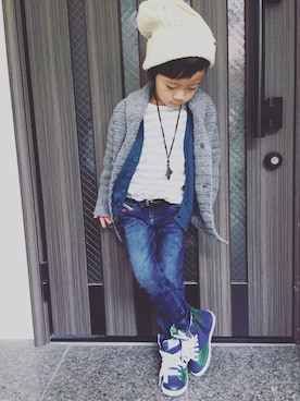 yuraさん（キッズ・100cm）の冬コーディネート