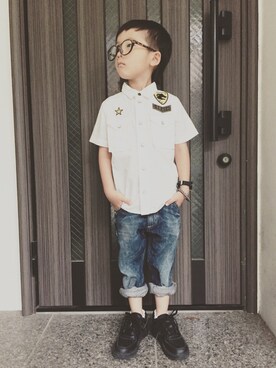 「DIESEL KIDS」｜yuraさん（キッズ・100cm）の夏コーディネート