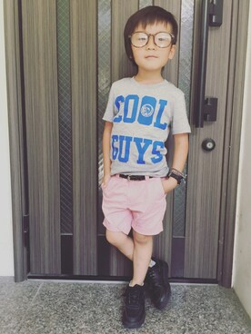 「DIESEL KIDS」｜yuraさん（キッズ・100cm）の夏コーディネート