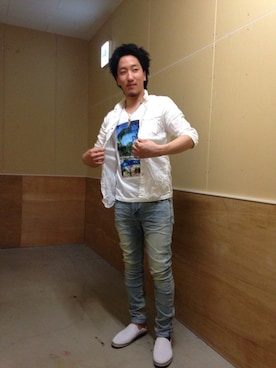 keijiさん（メンズ・178cm）の春コーディネート