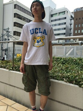 Pakkun14さん（メンズ・165cm）の夏コーディネート