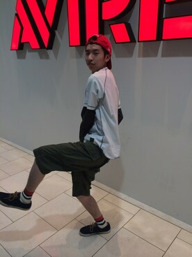 Pakkun14さん（メンズ・165cm）の夏コーディネート