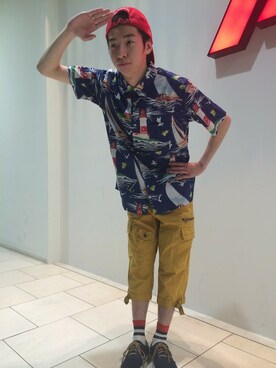 Pakkun14さん（メンズ・165cm）の夏コーディネート