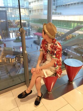 Pakkun14さん（メンズ・165cm）の夏コーディネート