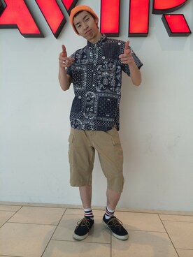 Pakkun14さん（メンズ・165cm）の夏コーディネート