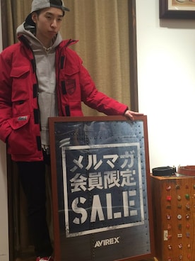「あべのハルカス」｜「アイテム（ジャケット/アウター）」を使った、Pakkun14さん（メンズ・165cm）の冬コーディネート