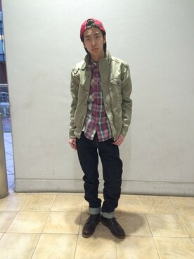 「あべのハルカス」｜Pakkun14さん（メンズ・165cm）の冬コーディネート