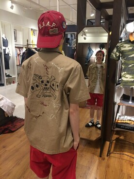 「あべのハルカス」｜Pakkun14さん（メンズ・165cm）の春コーディネート