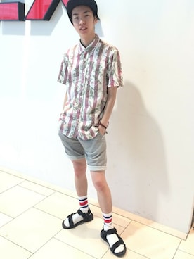Pakkun14さん（メンズ・165cm）の夏コーディネート