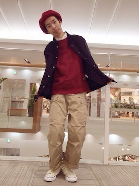 「西宮ガーデンズ」｜Pakkun14さん（メンズ・165cm）の秋コーディネート