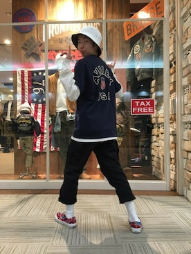 Pakkun14さん（メンズ・165cm）の春コーディネート