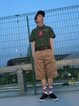 「ハンドメイド」｜Pakkun14さん（メンズ・165cm）の春コーディネート