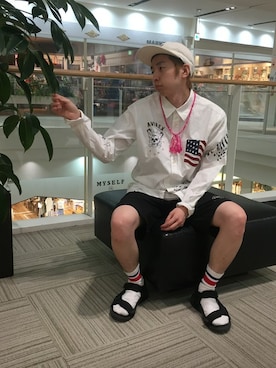 Pakkun14さん（メンズ・165cm）の夏コーディネート