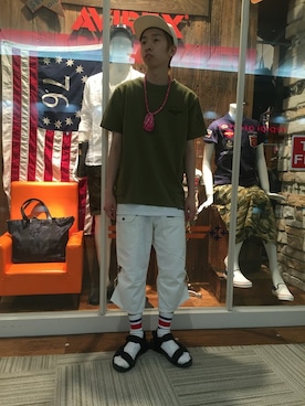 Pakkun14さん（メンズ・165cm）の夏コーディネート