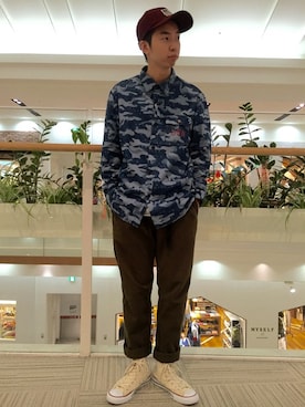 Pakkun14さん（メンズ・165cm）の秋コーディネート