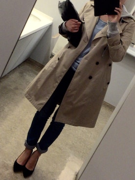 ikumiさん（レディース・161cm）の春コーディネート