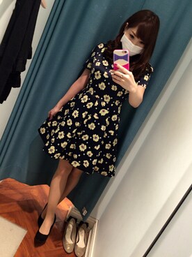 「ONE-PIECE」｜kaoririさん（レディース・154cm）の秋コーディネート