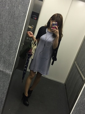 「Fleur（フルール）のアイテム」を使った、kaoririさん（レディース・154cm）の秋コーディネート