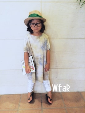 せんちゃんさん（キッズ・110cm）の夏コーディネート