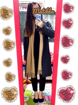 まちるださん(レディース・155cm)の冬コーディネート