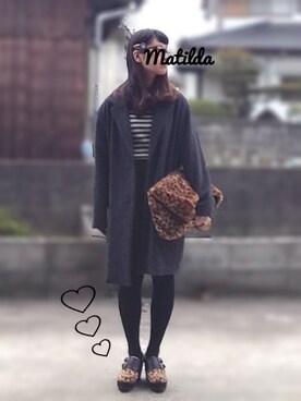 まちるださん(レディース・155cm)の冬コーディネート