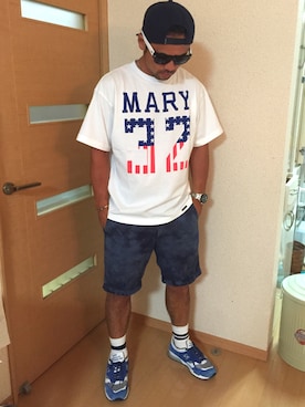 rizeさん（メンズ・172cm）の夏コーディネート