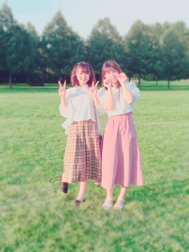 「日常」｜「アイテム（その他）」を使った、アメさん（レディース・165cm）の夏コーディネート