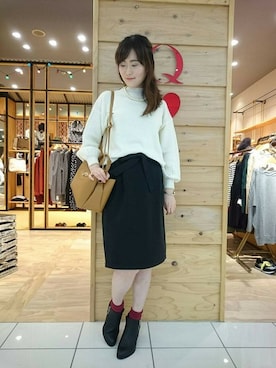 「金沢フォーラス」｜Q金沢フォーラス店さん（レディース・160cm）の秋コーディネート